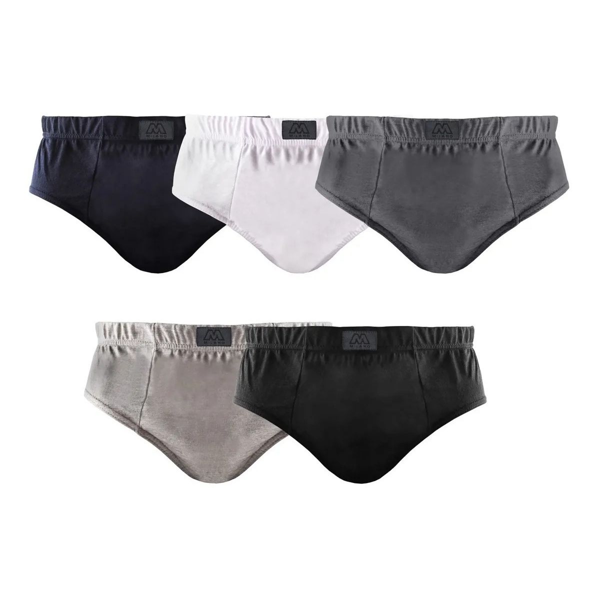 GARSIL - 6 Calzoncillos Slip De Algodon Tradicional Para Hombre