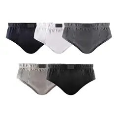 GARSIL - 6 Calzoncillos Slip De Algodon Tradicional Para Hombre