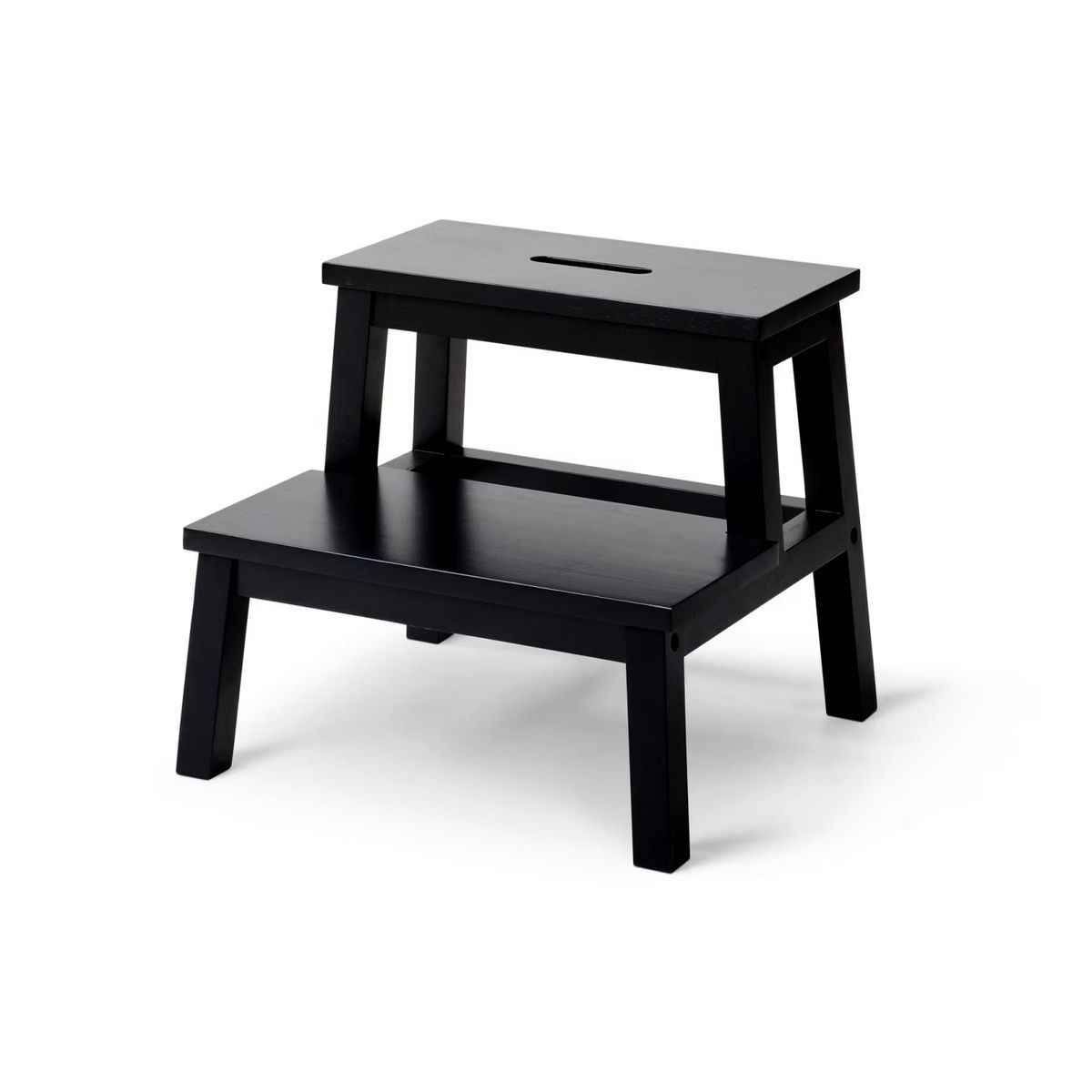 TCHIBO - Piso Con 2 Peldaños Madera Negro Tchibo