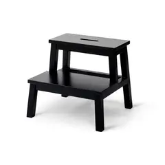 TCHIBO - Piso Con 2 Peldaños Madera Negro