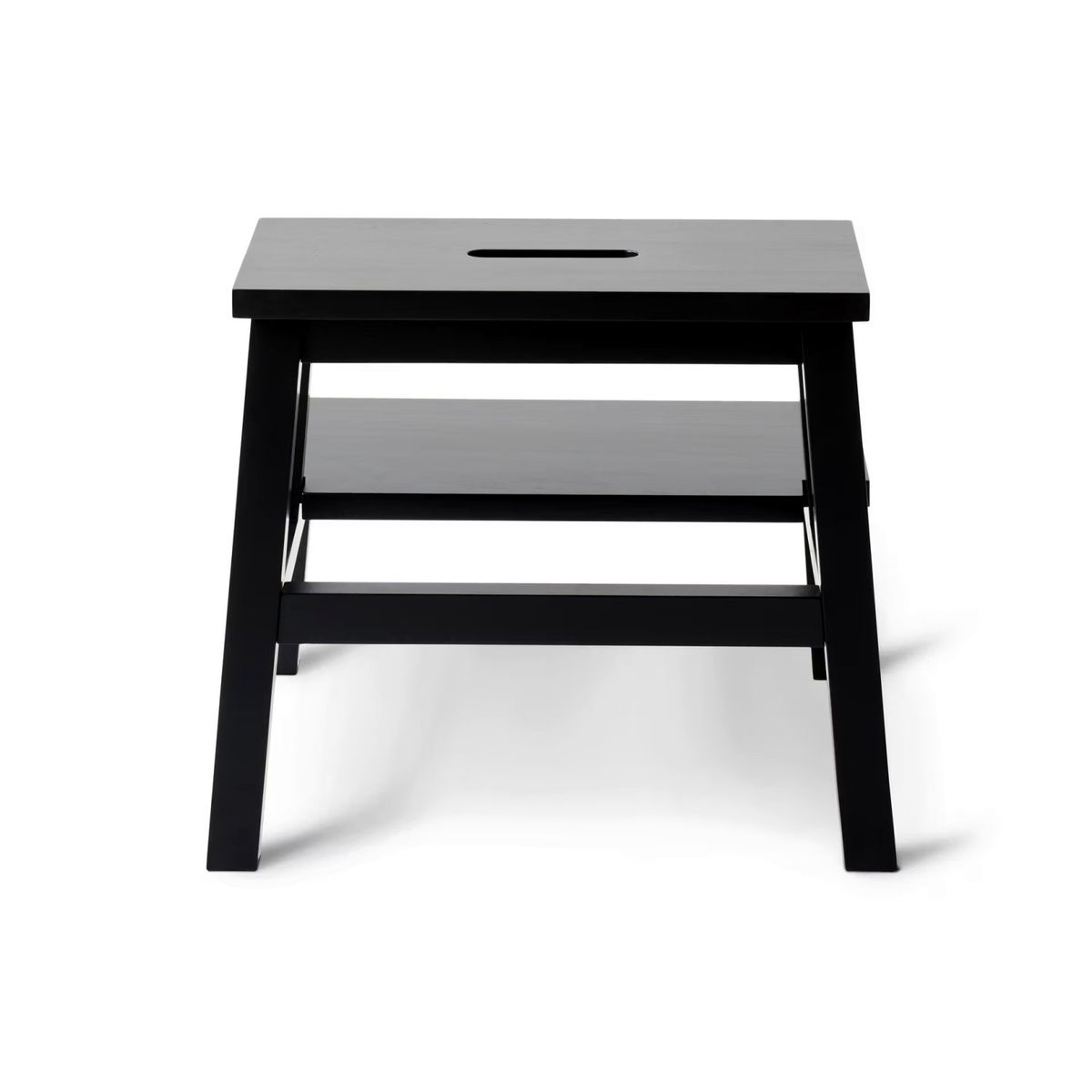 TCHIBO - Piso Con 2 Peldaños Madera Negro Tchibo