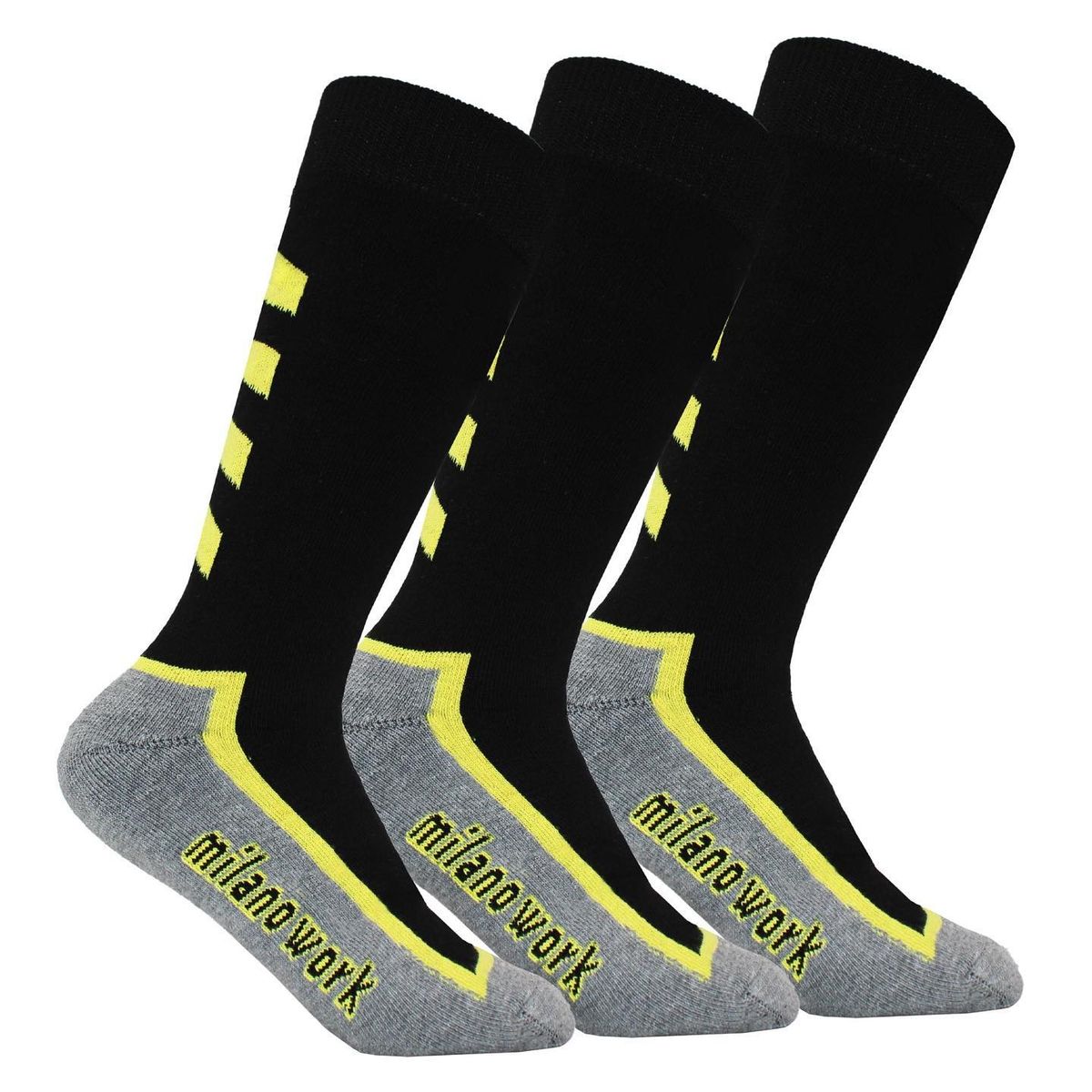 GARSIL - Calcetines Calcetas Resistente De Trabajo Para Hombre - 6 Pares
