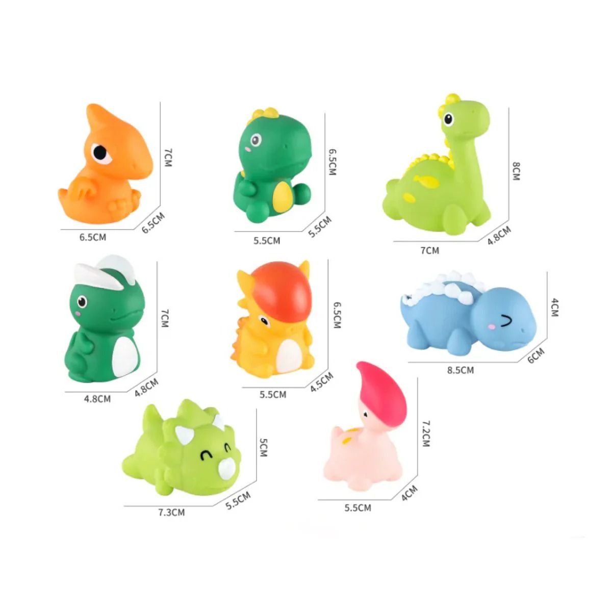 GENERICO - Juguetes Dinosaurios de Baño para Bebés y Niños