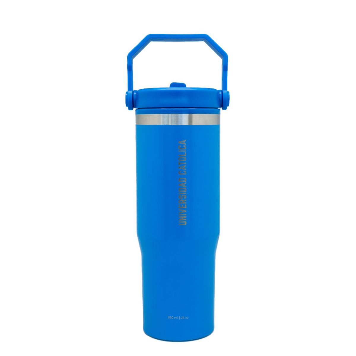TITANIO - BOTELLA MANGO UNIVERSIDAD CATOLICA 850 ML AZUL