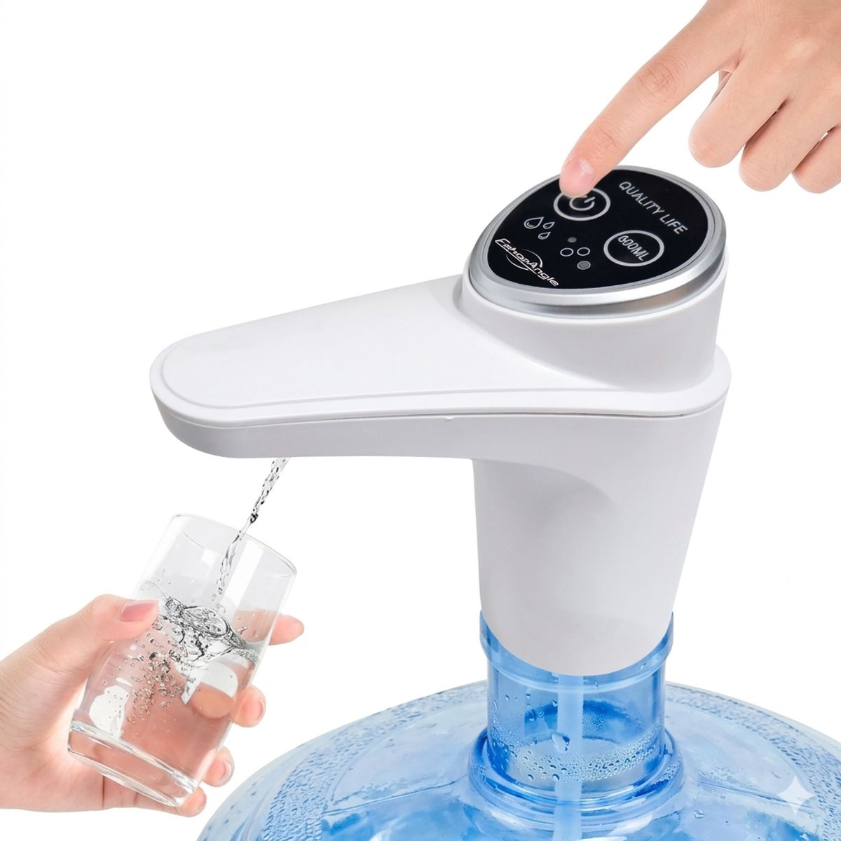 GENERICO - Dispensador Agua Eléctrico Portátil USB Bidón Botellón