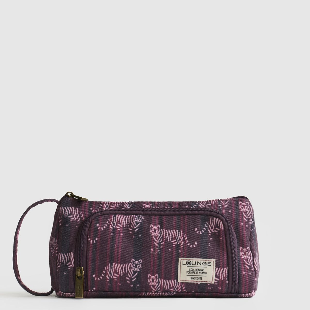 LOUNGE - Estuche Canvas Doble Compartimiento LOUNGE