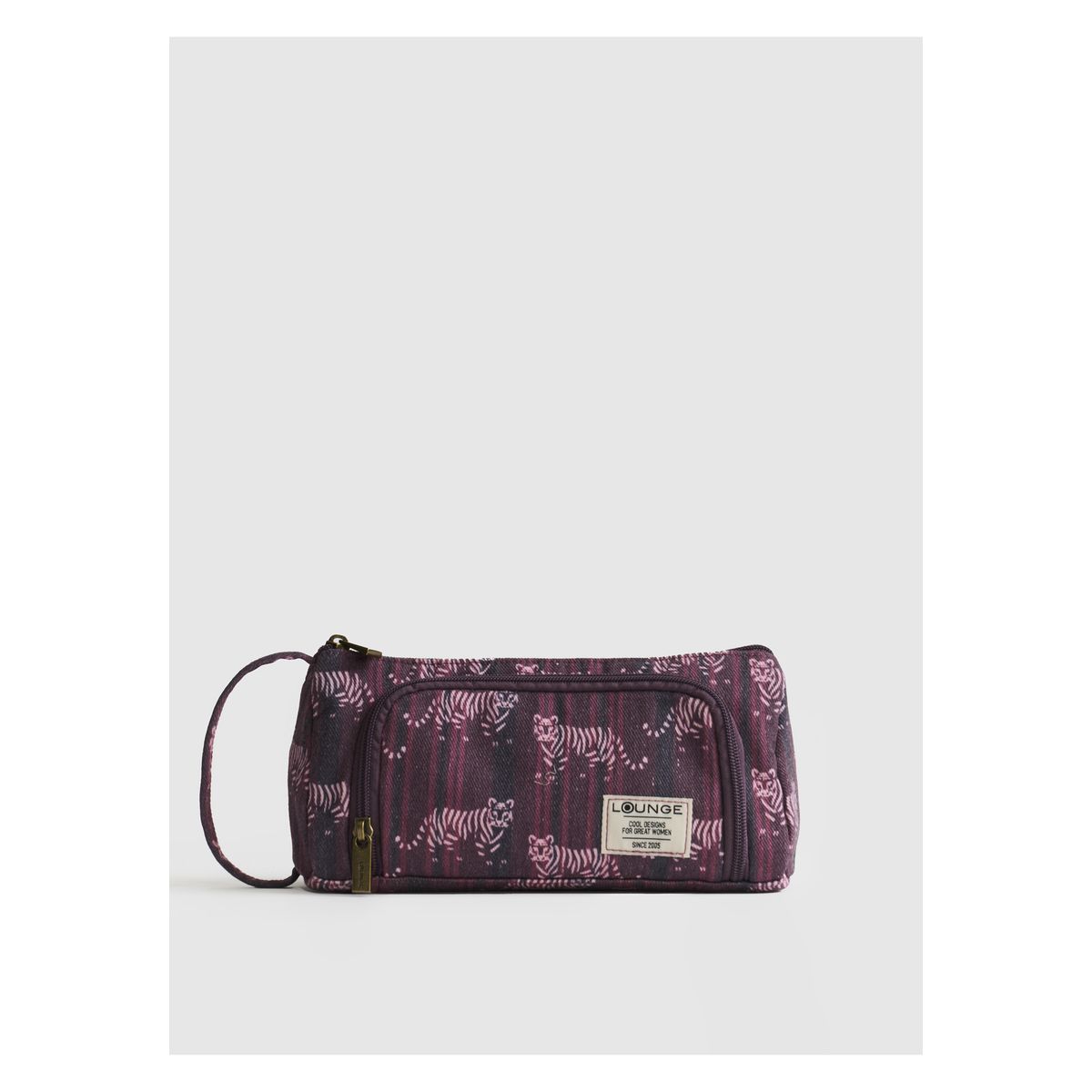 LOUNGE - Estuche Canvas Doble Compartimiento LOUNGE