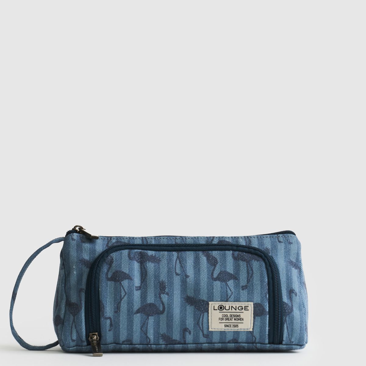 LOUNGE - Estuche Canvas Doble Compartimiento LOUNGE