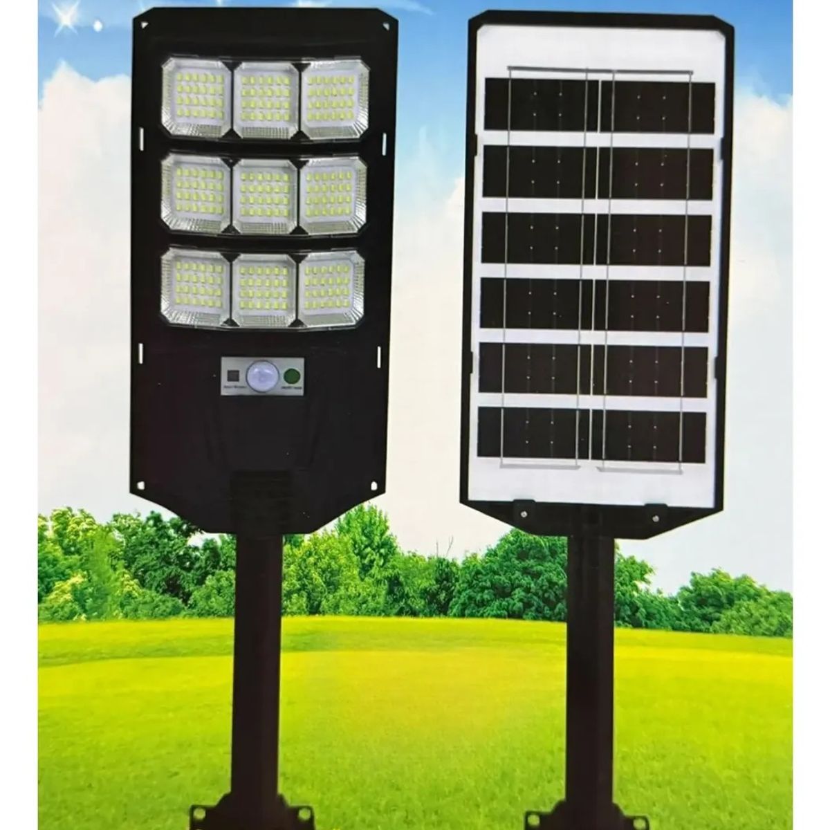 GENERICO - Foco Solar Luces Led De 800w Exterior Y Control Remoto