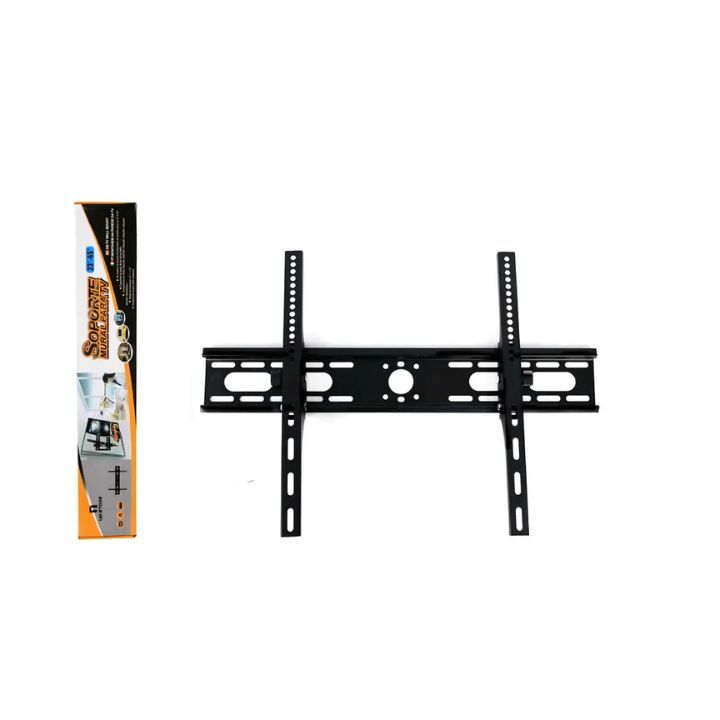 GENERICO Soporte De Pared Para TV 23 a 65 - Acero - Negro Mate