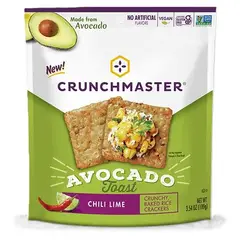GENERICO - Galletas de Palta Tostadas con Chili y Lima Crunchmaster 113 g Kiosclub