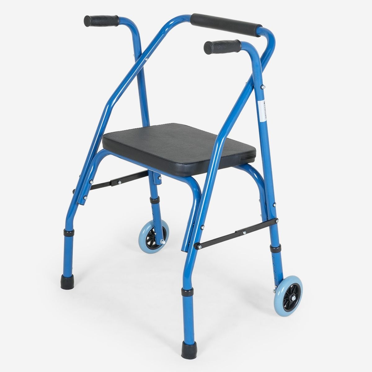 FIRST CARE - Andador 2 Ruedas Plegable con Asiento Premium 2.0