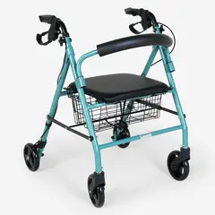 FIRST CARE - Andador 4 Ruedas Canasto y Asiento 2.0