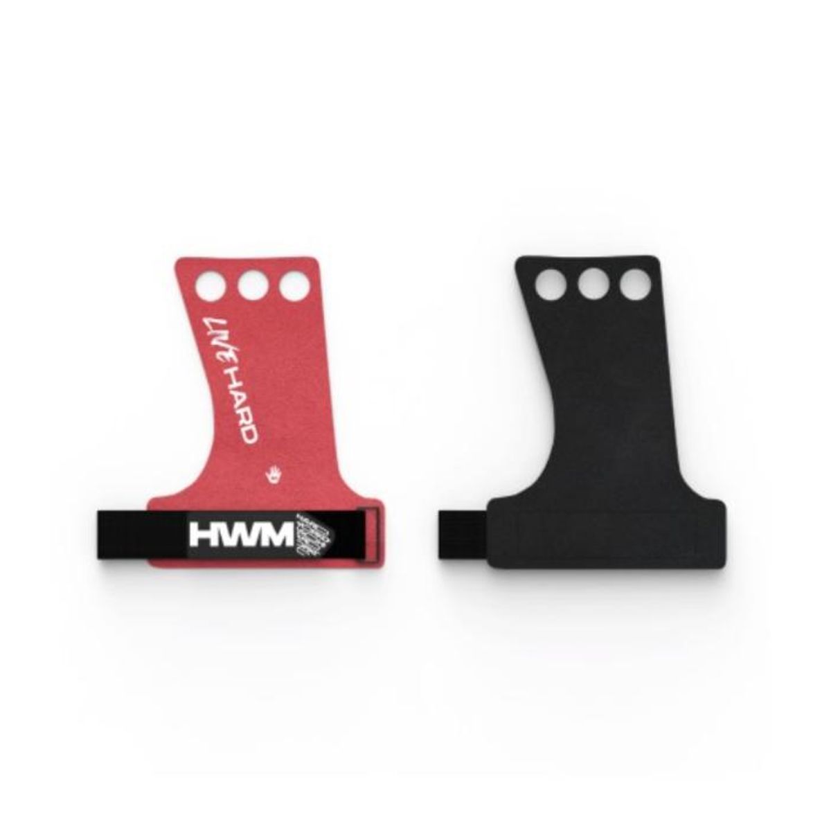 HWM - Calleras para crossfit gym con orificios HWM - ROSA TALLA S