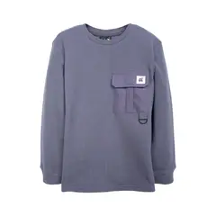 PILLIN - Polera Gris Niño Apache PVD618-26MAR