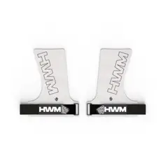 HWM - Calleras para crossfit gym sin orificios - BLANCO Talla M