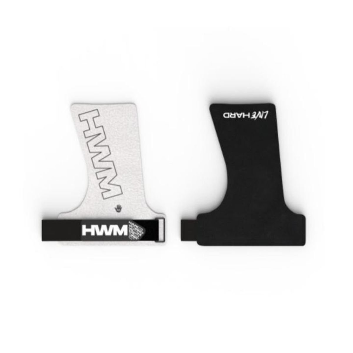 HWM - Calleras para crossfit gym sin orificios HWM - BLANCO Talla XL