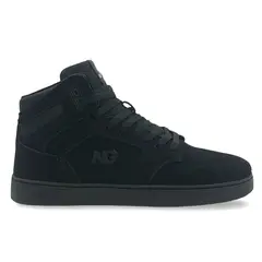 VERAZZI - Zapatilla Hombre Urbana NG All Black caña 100% cuero