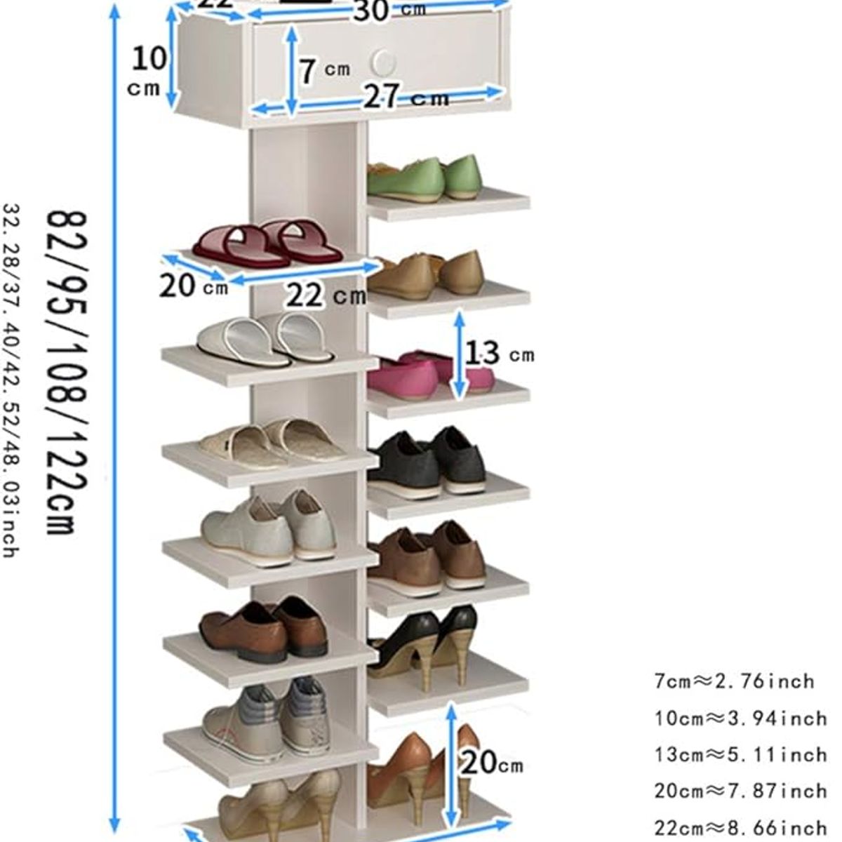 GENERICO - ZAPATERO ORGANIZADOR MULTIFUNCIONAL 14 NIVLES