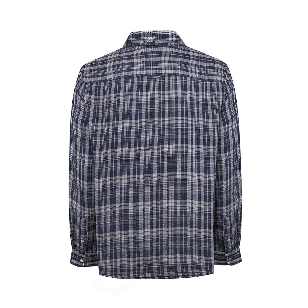 ROCKFORD - Camisa Algodón Orgánico Hombre Bradford Azul oscuro ROCKFORD