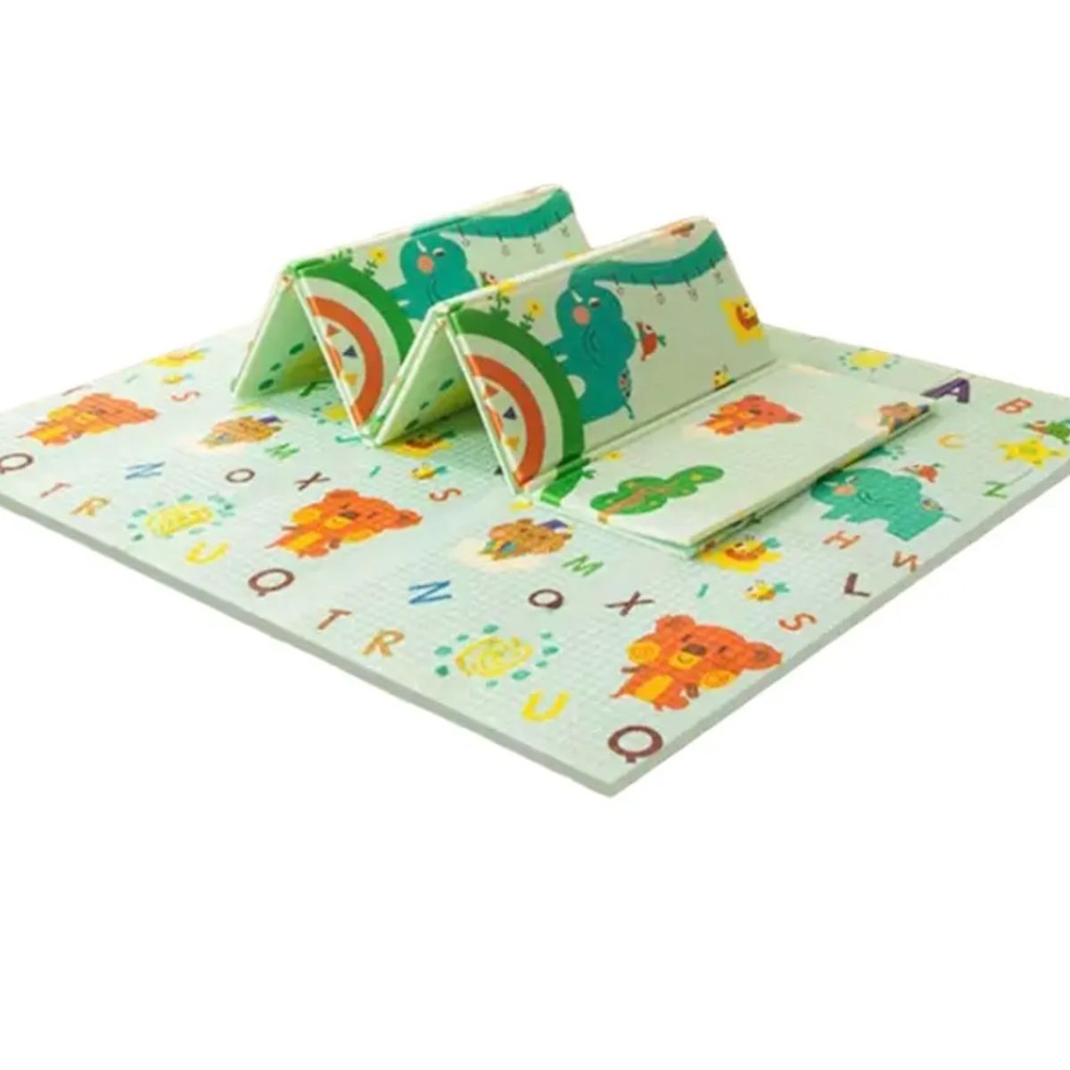 GENERICO - Alfombra Goma Eva Plegable Para Bebé  Con Bolso 120x180cm