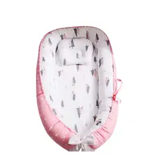 GENERICO - Cama Cojín Nido Colecho De Algodón Para Bebe NIÑA