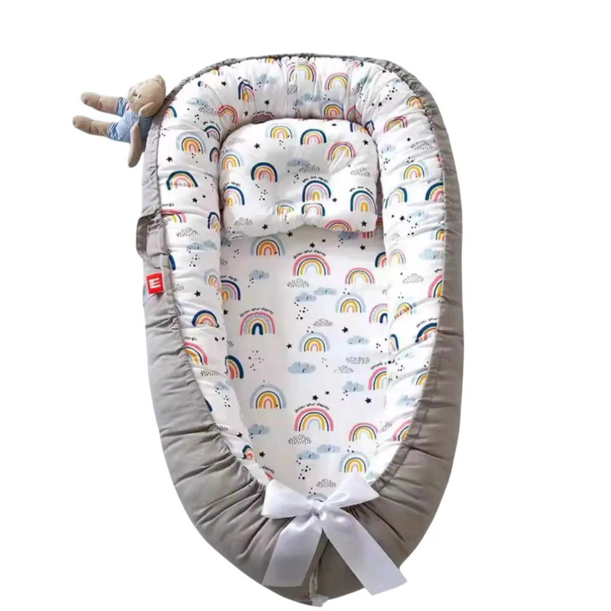 GENERICO - Cama Cojín Nido Colecho De Algodón Para Bebe UNIXES