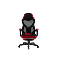 NIBIO - Silla Gamer Rex V2 Reclinable Apoyapies Roja