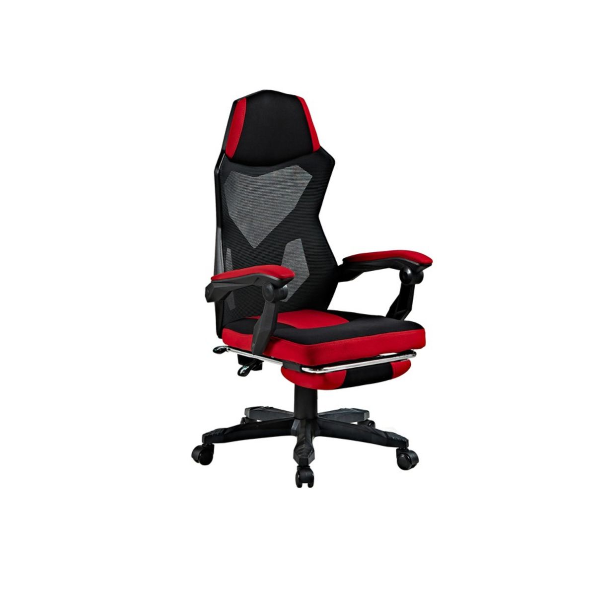 NIBIO - Silla Gamer Nibio Rex V2 Reclinable Apoyapies Roja