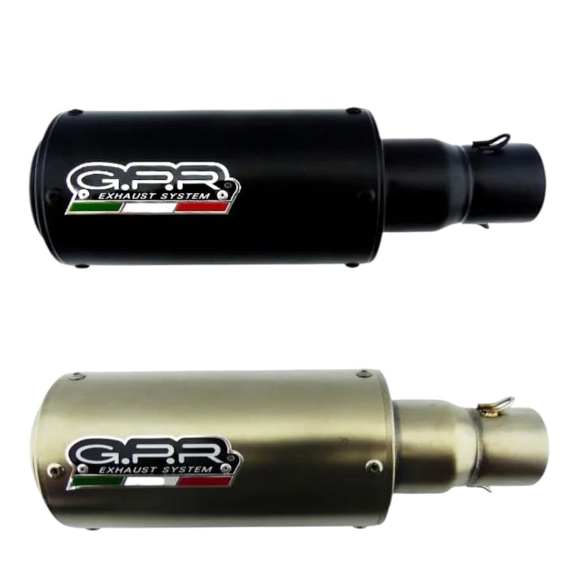 GPR - TRONADOR PARA MOTO GPR CON SILENCIADOR LARGO 3CM CLASIC DISPONIBLE EN DOS COLORES