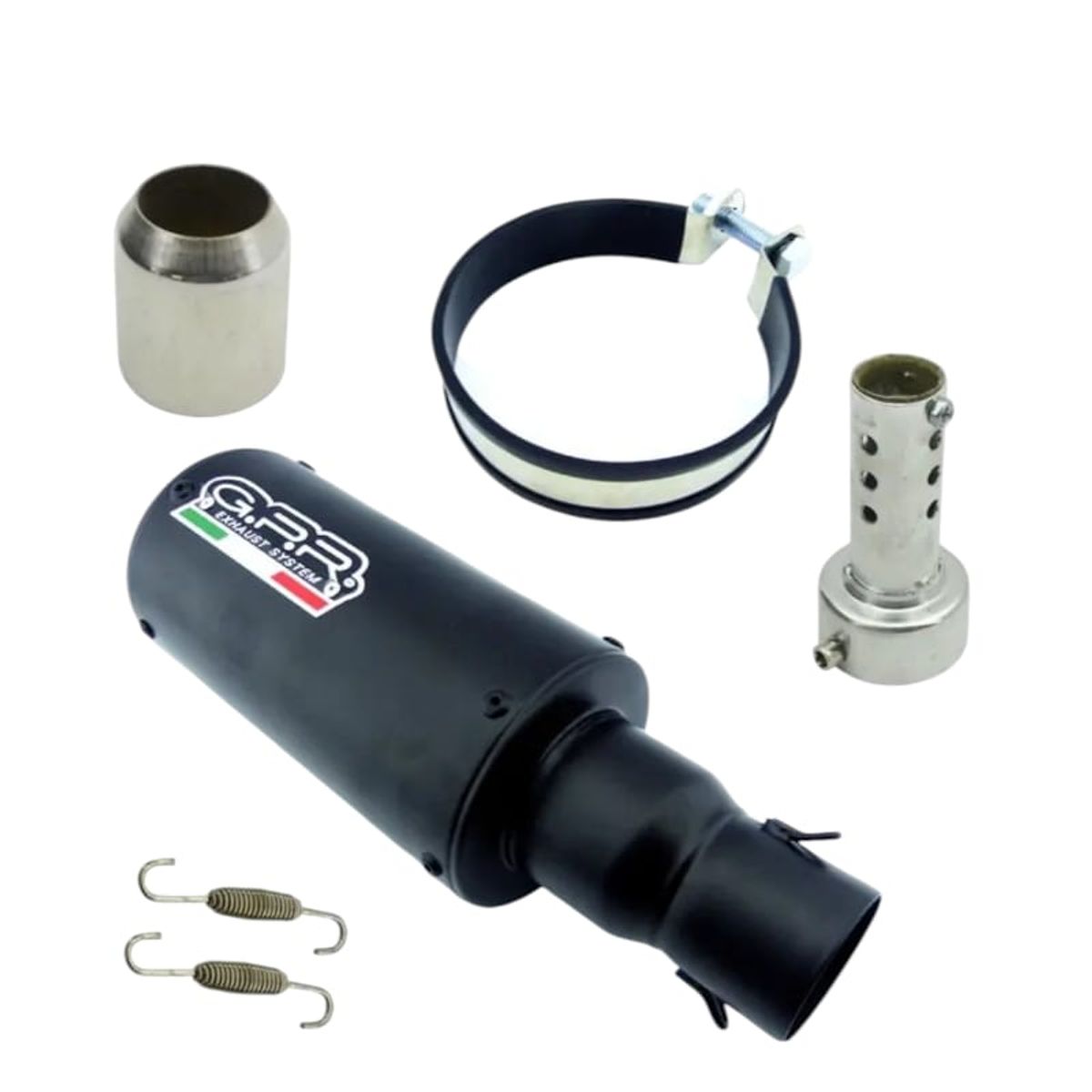 GPR - TRONADOR PARA MOTO GPR CON SILENCIADOR LARGO 3CM CLASIC DISPONIBLE EN DOS COLORES
