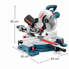 GENERICO - Ingleteadora Telescópica Ronix 5304 10" 1800W