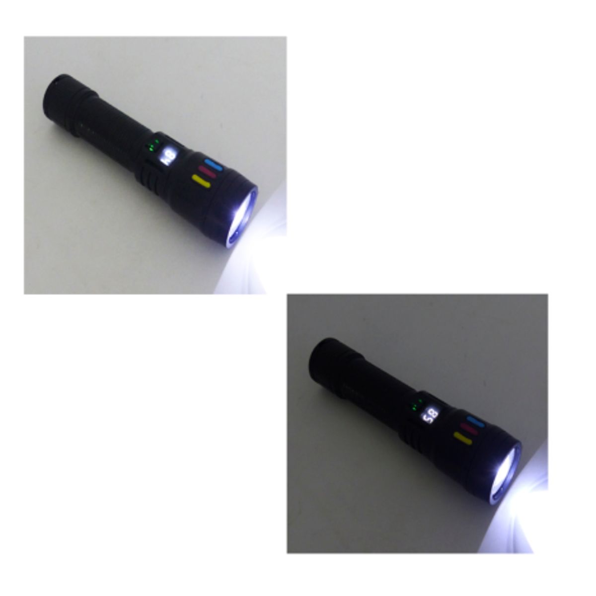 GENERICO - Linterna Tactica  de mano 1 LED