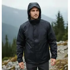 BLUE MOUNTAIN - CHAQUETA 100% IMPERMEABLE OUTDOOR HOMBRE