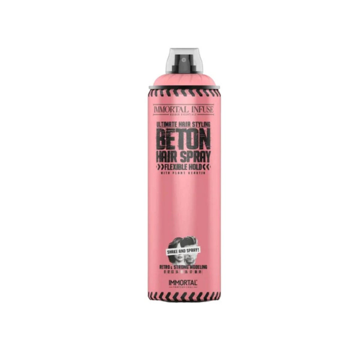IMMORTAL NYC - IMMORTAL NYC Laca Beton Hair Spray Flexible Hold 500ml