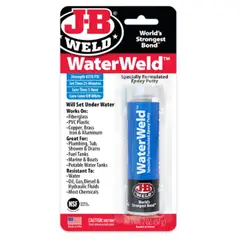 GENERICO - Masilla Epoxi para agua 2 Oz. Interior/Exterior J-B Weld 8277