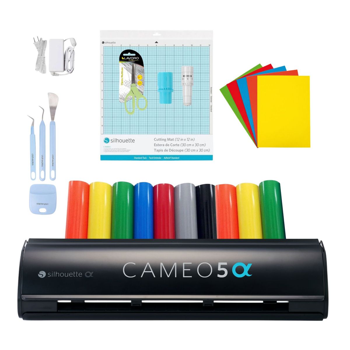 SILHOUETTE - Kit emprendedor Silhouette Cameo 5 Black