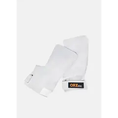 ORXFIT - Calleras para crossfit gym sin orificios - BLANCO