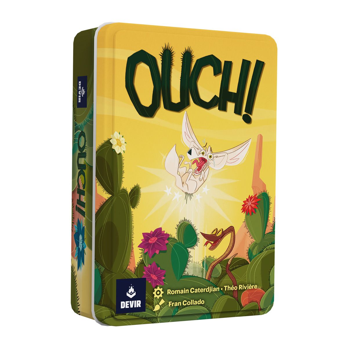DEVIR - Ouch versión lata - Juego de cartas