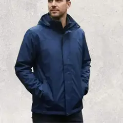 BLUE MOUNTAIN - CHAQUETA 100% IMPERMEABLE OUTDOOR HOMBRE
