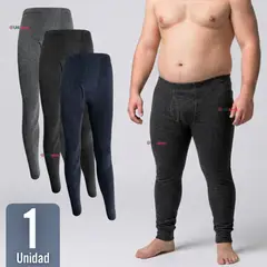UTILISIMO - Calza Polar Para Hombre Térmica Invierno Calzoncillo Largo