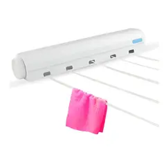 GENERICO - Tendedero Retráctil Secador De Ropa Colgador Retráctil Pared