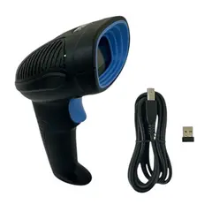 GENERICO - LECTOR QR CODIGO DE BARRA INALAMBRICA RECARGABLE USB