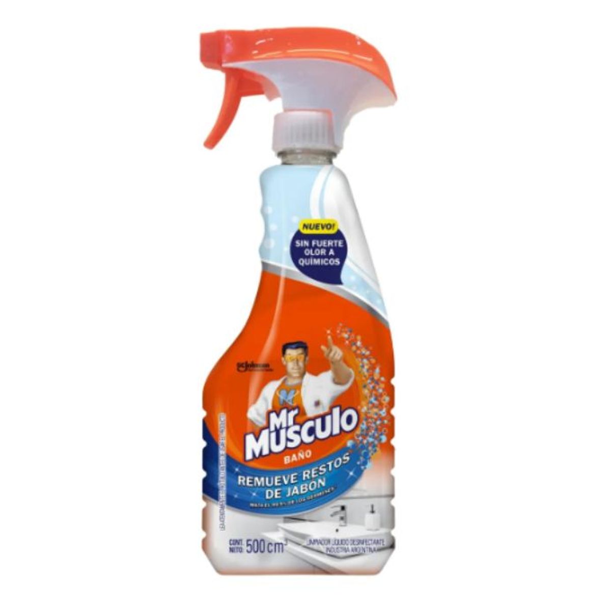 MR MUSCULO - Limpiador Baño Gatillo 500 cc