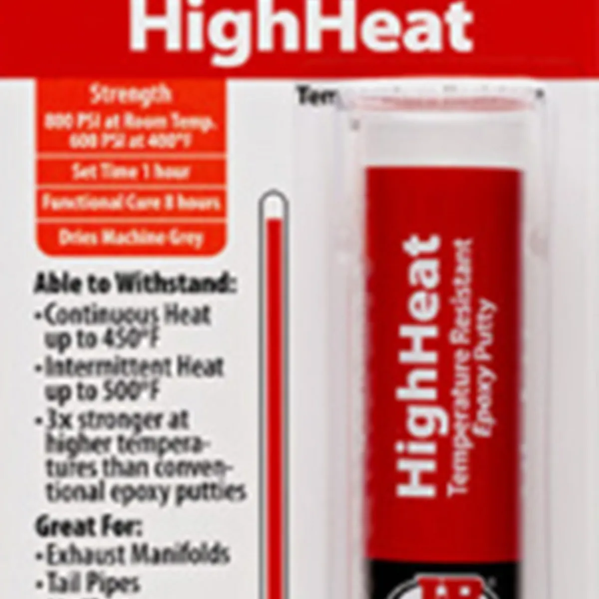 GENERICO - Masilla Epoxi para alta temperatura 2oz J-B Weld 8297