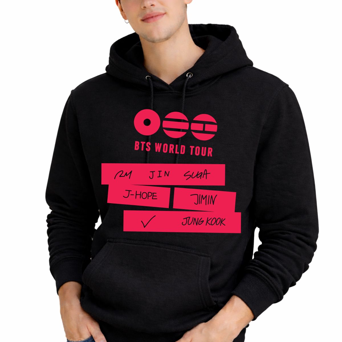 MARITEX - Poleron Kpop Bts Word Tour Arirang Army Unisex