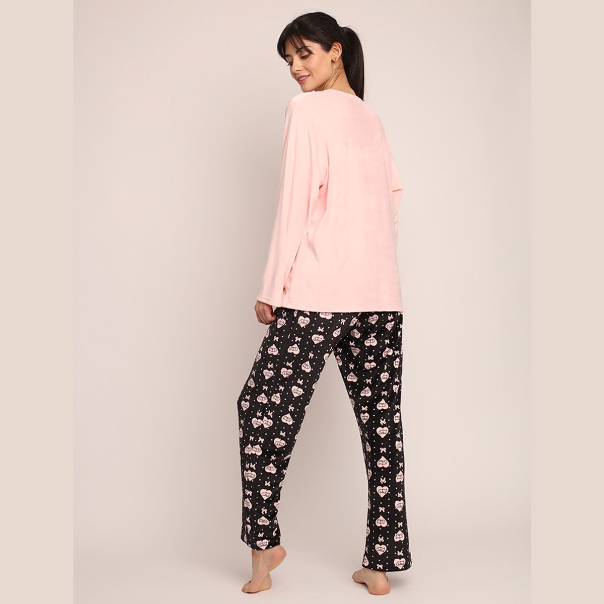 MONA - Pijama Velvet Monamour Mujer