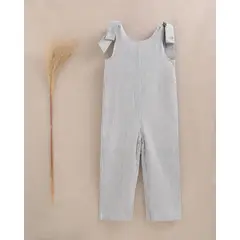 DADATI - Enterito niña en rayas negras y azul marino con lazadas