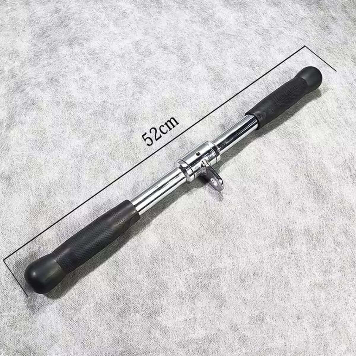 GENERICO - Agarre accesorio polea corto 52cm engomado Accesorio Gym