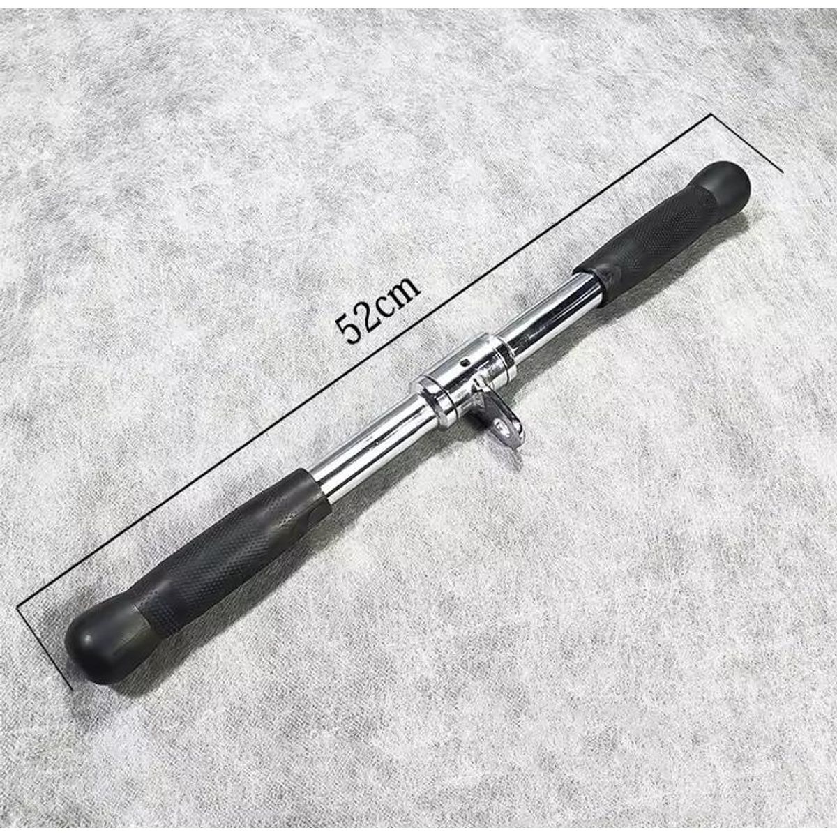 GENERICO - Agarre accesorio polea corto 52cm engomado Accesorio Gym